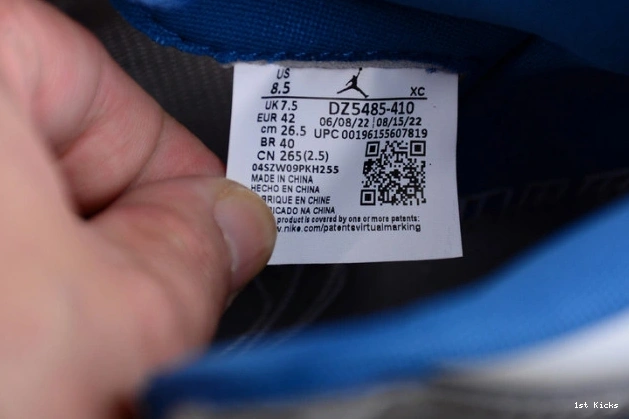 1st Kicks air dz5485- blue